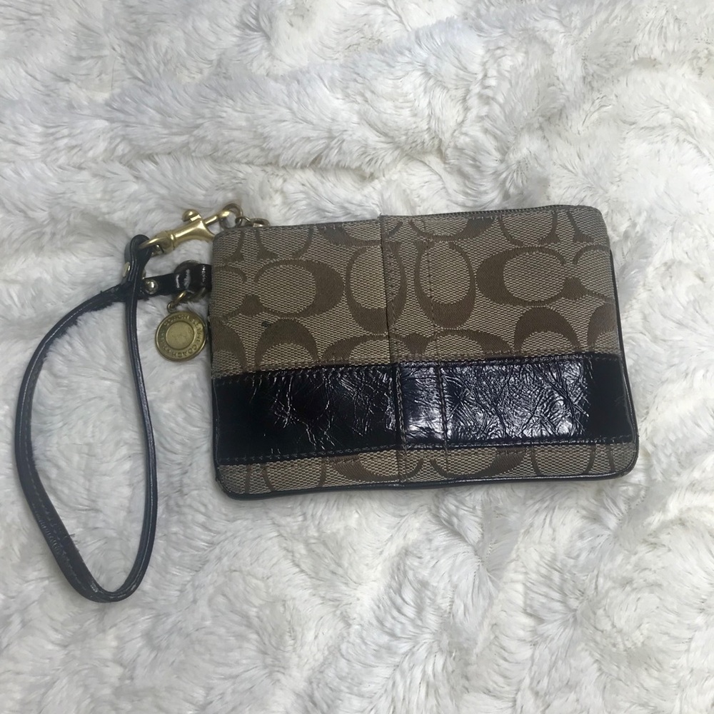 Coach Signature Collection Wristlet - Picture 4 of 6